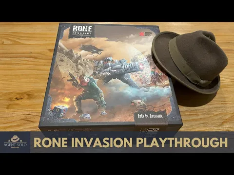 Rone Invasion Board Game Solo Playthrough
