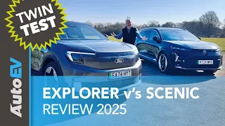 Ford Explorer v's Renault Scenic - Electric family crossovers battle it out.