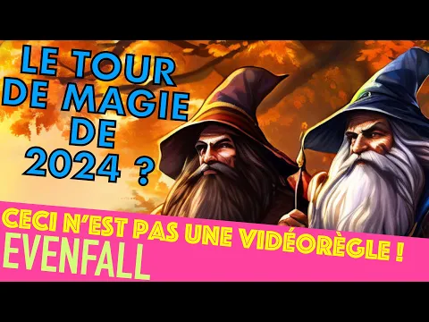 Evenfall - Ceci n'est pas une vidéorègle !