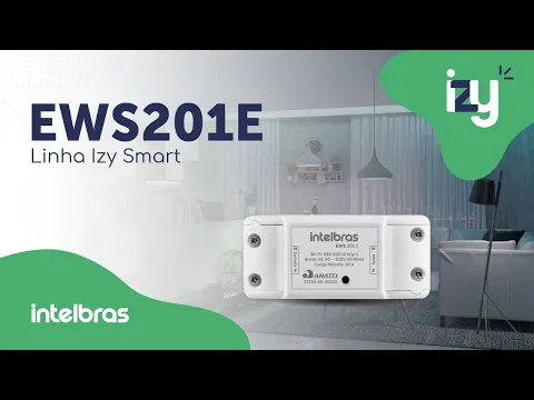 Controlador Smart Wi-Fi para ambientes EWS 201 Intelbras