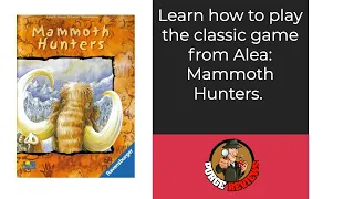 Mammoth Hunters Learn How to Play by Purge Reviews