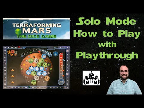 How to Play Terraforming Mars the Dice Game SOLO with Playthrough