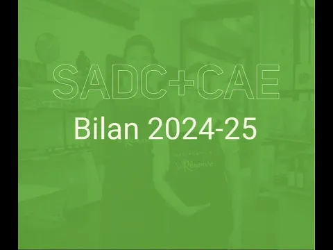 Le Réseau des SADC et CAE : Un Bilan 2024-2025 Remarquable au Service de l'Économie Régionale