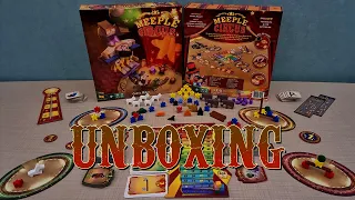 Meeple Circus - Kutu Oyunu Açılımı Falan - ASMR Board Game Unboxing
