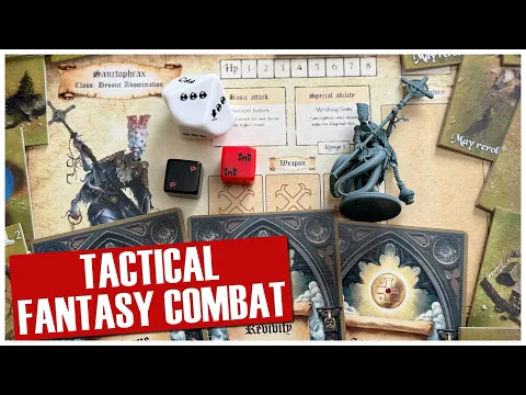 Relic Wars First Look & Overview | Fantasy Tactical Combat Board Game | Flying Pig Games