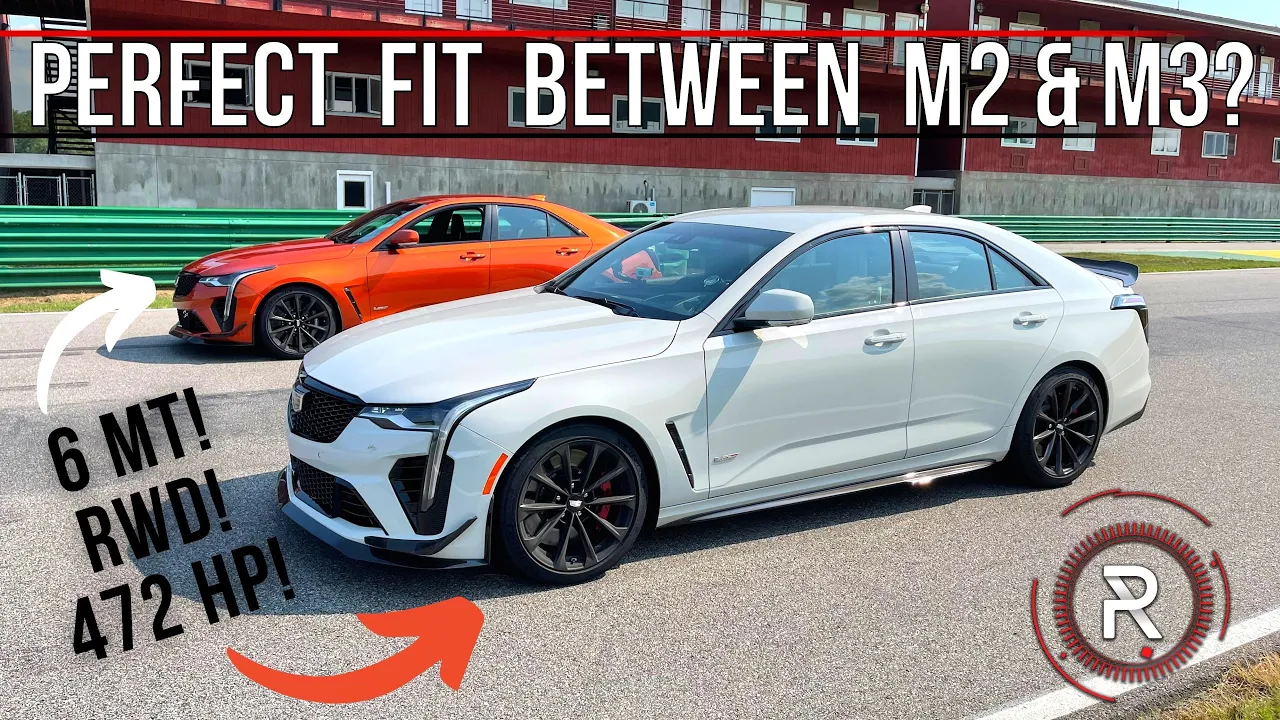 The 2022 Cadillac CT4-V Blackwing Is An Old-School, Manual Shift Super Sport Sedan