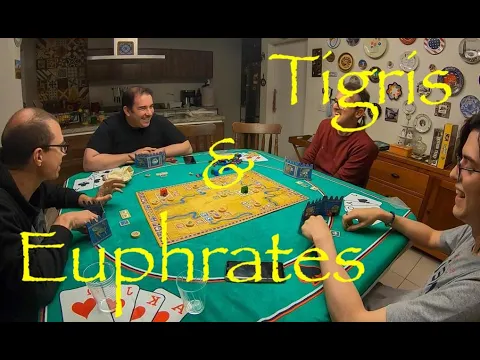 20230722 partida de Tigris & Euphrates | #jogodetabuleiro