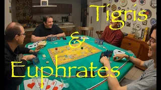 20230722 partida de Tigris & Euphrates | #jogodetabuleiro
