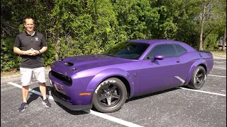Is the Dodge Challenger Super Stock a BETTER Muscle Car than a 2024 Camaro ZL1?