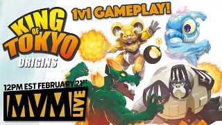 King of Tokyo: Origins Live Play - Full Playthrough of Exclusive New Edition!