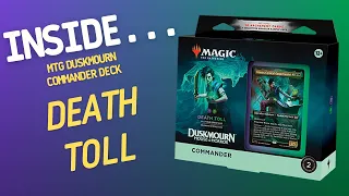 Inside…Magic The Gathering Duskmourn - Death Toll Commander Deck (4K 60fps)