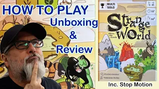 Strange World Above The Clouds | Florian Grenier | How to Play, Unboxing and Review | Board Game