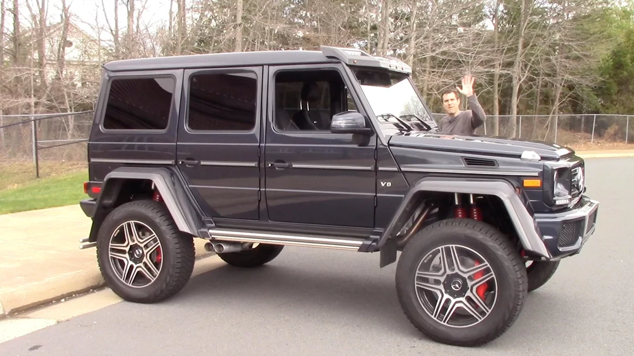 The Mercedes G550 4x4 Squared Is a $250,000 German Monster Truck