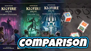 KINFIRE DELVE ALL 3 BOXES | Review and Comparison
