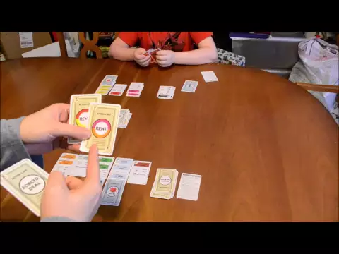 DGA Plays Board Games: Monopoly Deal w/ Dad & Vinnie Jr
