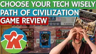Path of Civilization - Board Game Review - Choose Your Technology Wisely