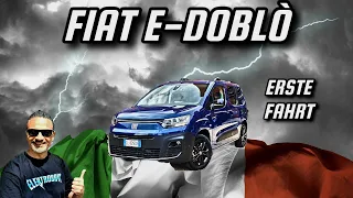 Neuer Fiat E Doblò 2023 Erste Fahrt! Stärken & Schwächen vom  Elektroauto #electriccar #fiat