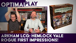 The Feast of Hemlock Vale Rogue: Arkham Horror First Impressions | Optimal Play