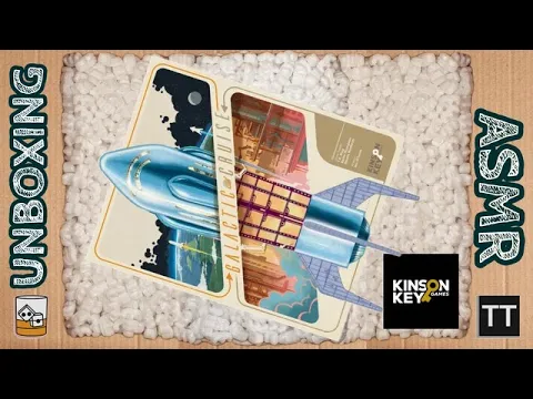 Galactic Cruise Unboxing #ASMR #unboxing #boardgameunboxing @kinsonkeygames3478