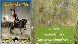 Tutorial águilas de Francia en español. Hexasim. Campaña de Austerlitz, con Santiago G. y Óscar L.