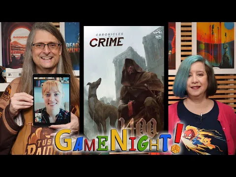 Chronicles of Crime: 1400 - GameNight! Se8 Ep48 - How to Play and Playthrough