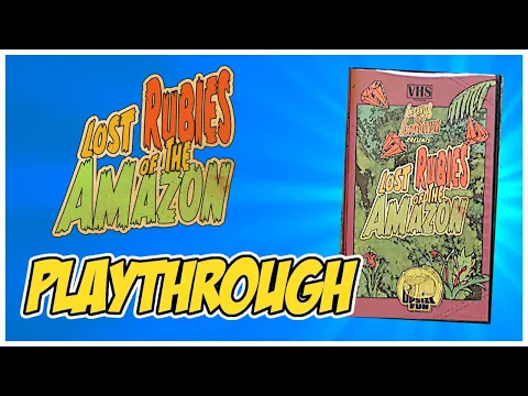 Lost Rubies of the Amazon VHS Edition!