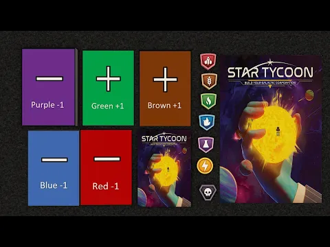 DGA Plays: Star Tycoon - Solo w/ Automa Deck (Home-Brewed, Full Playthrough)