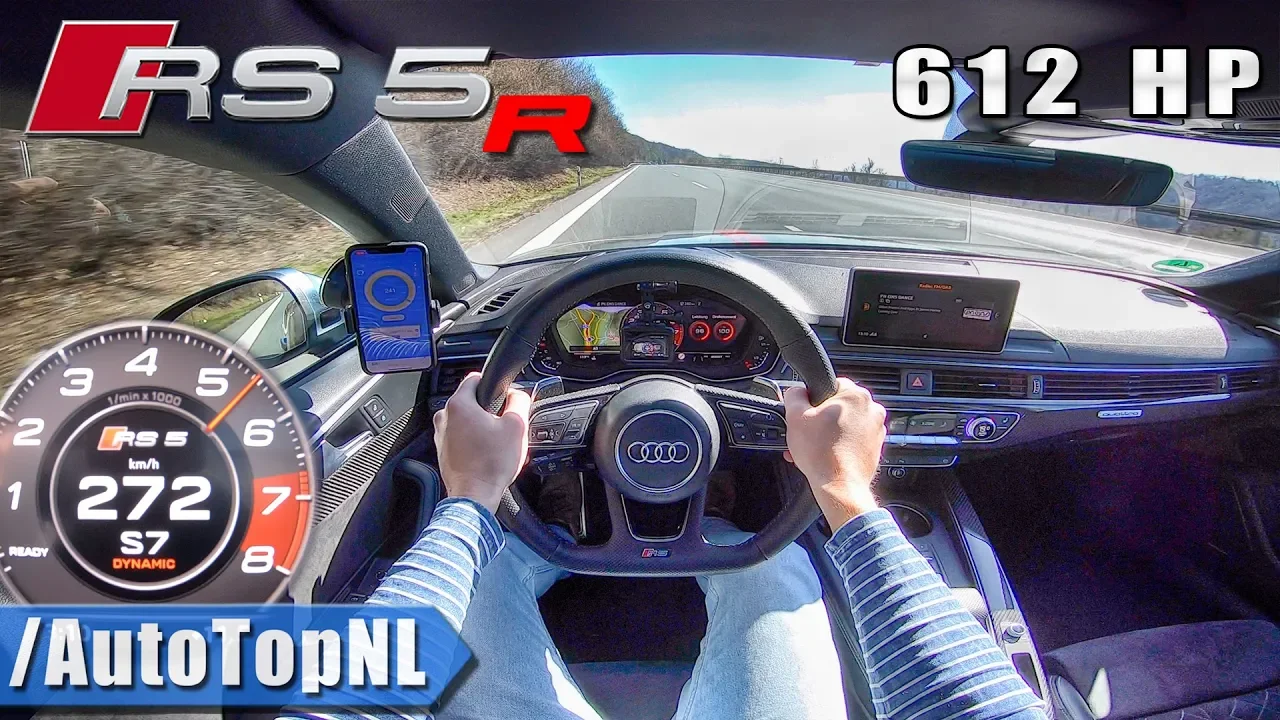 AUDI RS5 R 612HP MTM - AUTOBAHN POV - by AutoTopNL
