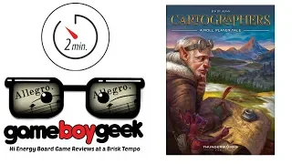 Cartographers (2-min Allegro) Review with the Game Boy Geek