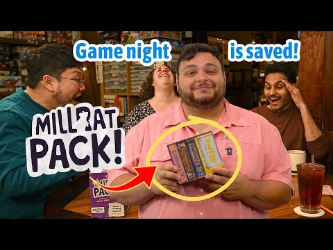 MILLRAT Pack! – 4 Games Made for Game Night