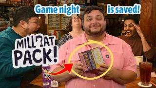 MILLRAT Pack! – 4 Games Made for Game Night