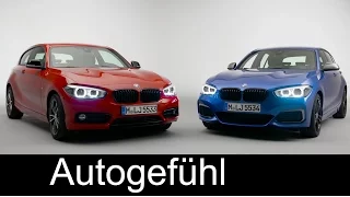 BMW 1 Series Facelift 1er Preview revised Interior & Shadow Line Exterior