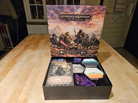Unboxing Generals of Kaladan: Age of Crowns | First Look at All Components