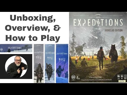 Expeditions Board Game | Sequel to Scythe | Ironclad Edition | Unboxing, Overview & How to Play