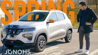 Dacia Spring electric Alltagstest - das günstigste E-Auto kann Stadt und Autobahn!
