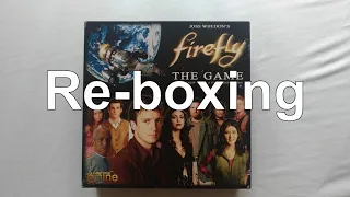 Re-boxing Firefly: The Game & Expansions