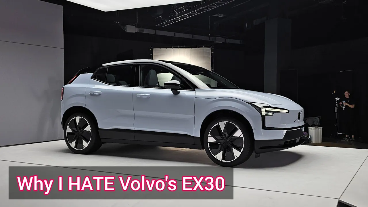 3 things I HATE with Volvo's #EX30 😠