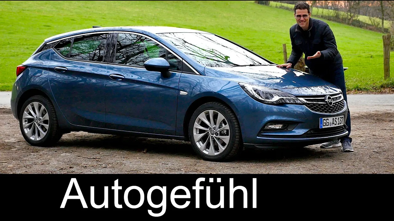 Vauxhall Opel Astra K FULL REVIEW test driven neu neuer all-new gen 2016 - Autogefühl
