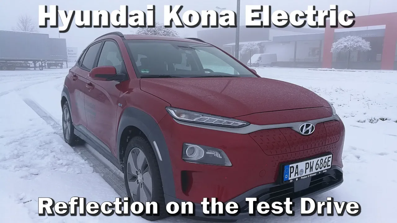 Reflecting on the Hyundai Kona Electric Test Drive