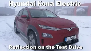 Reflecting on the Hyundai Kona Electric Test Drive