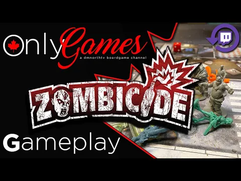 Zombicide 6 Player (Mission C17) Board Game Gameplay - Twitch Live Stream Replay