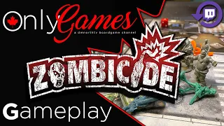 Zombicide 6 Player (Mission C17) Board Game Gameplay - Twitch Live Stream Replay