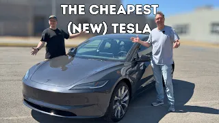 This is the Cheapest New Tesla You Can Buy! 2026 Tesla Model 3 RWD (Standard) First Drive and Review