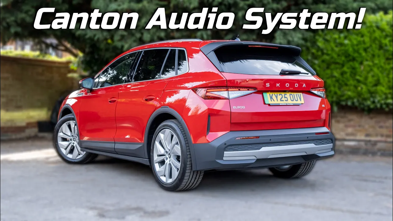 Skoda Elroq Audio Review: An Impressive 12-speaker Canton Audio System!