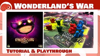 Wonderland's War - 3p - Tutorial e partita completa con discussione finale