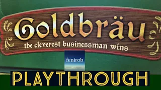 Goldbrau Board Game I Playthrough (Full Game)