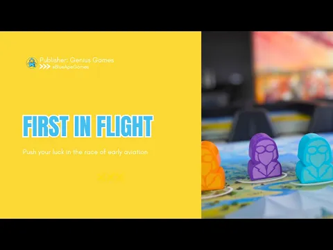 First In Flight Board Game