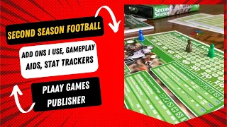 Second Season Football Add Ons, Options and How I Play #sportsgameplay #boardgames
