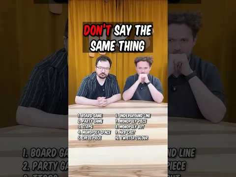 Don't Say The Same Thing! #challenge #dontsaythesamething #guessinggame #boardgame #NRB