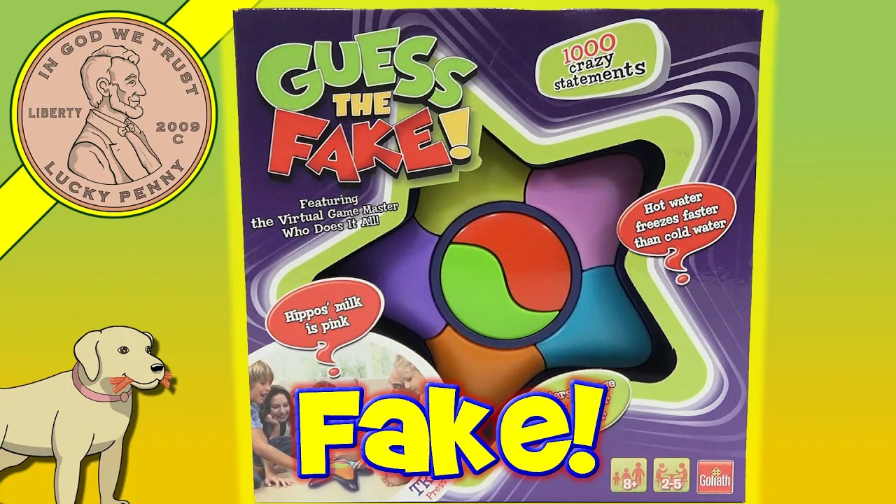 How To Play The Game Guess The Fake 1000 Crazy Statements Electronic Game
